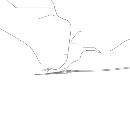 ROAD MAP OF TOPOCK, ARIZONA BY MAPBAKES