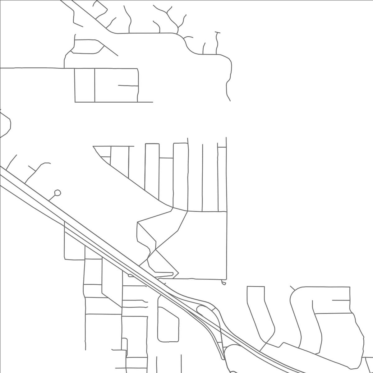 ROAD MAP OF VAIL, ARIZONA BY MAPBAKES