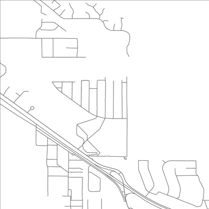 ROAD MAP OF VAIL, ARIZONA BY MAPBAKES