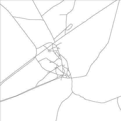 ROAD MAP OF VAIVA VO, ARIZONA BY MAPBAKES