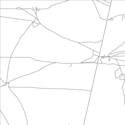 ROAD MAP OF WHITECONE, ARIZONA BY MAPBAKES