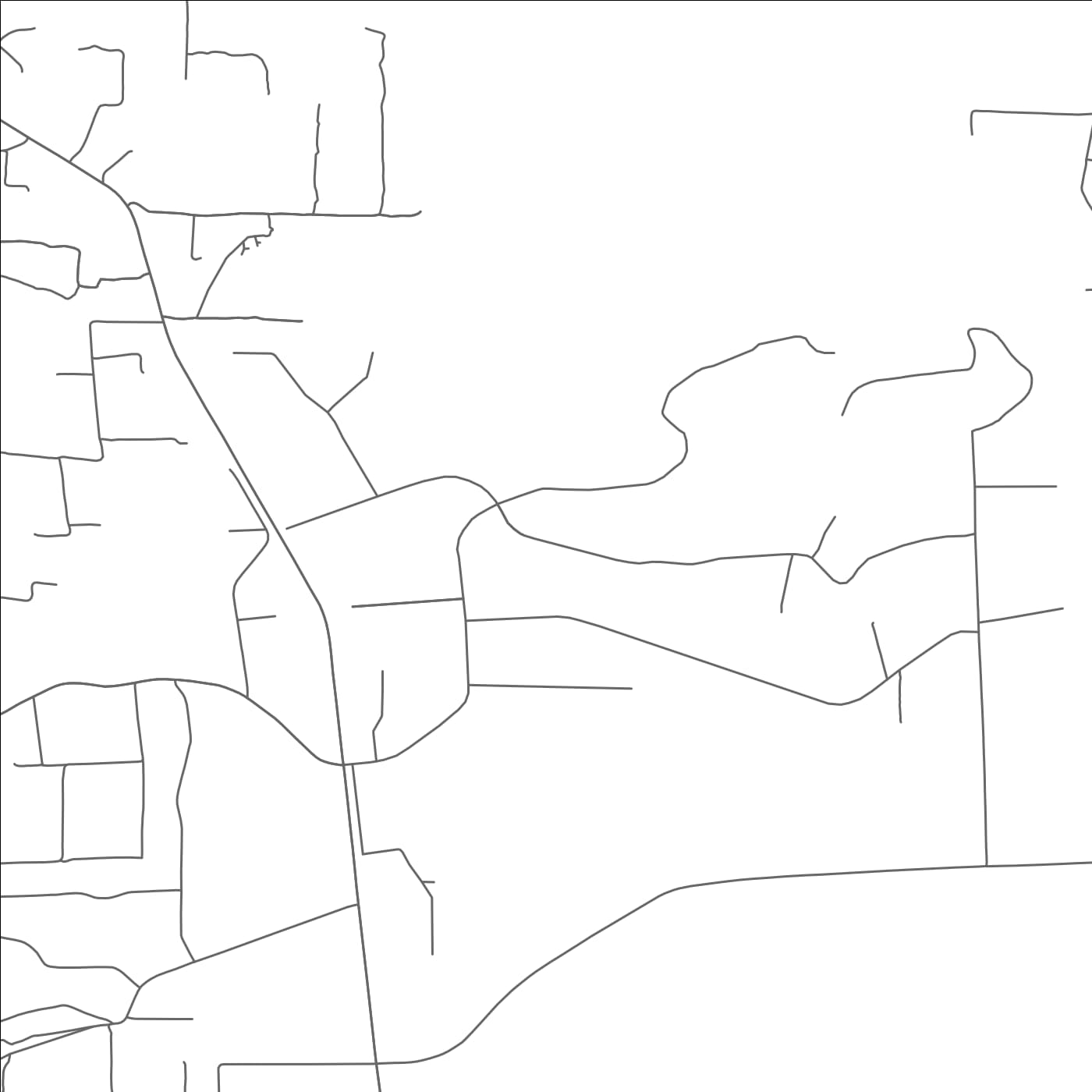 ROAD MAP OF WILLIAMSON, ARIZONA BY MAPBAKES