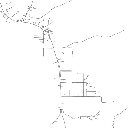 ROAD MAP OF YORK, ARIZONA BY MAPBAKES