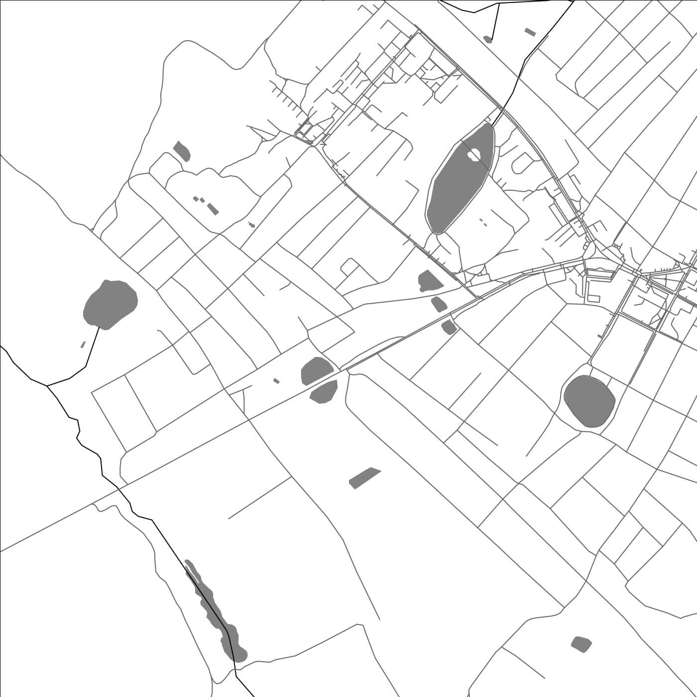 ROAD MAP OF CHERYKAW, BELARUS BY MAPBAKES