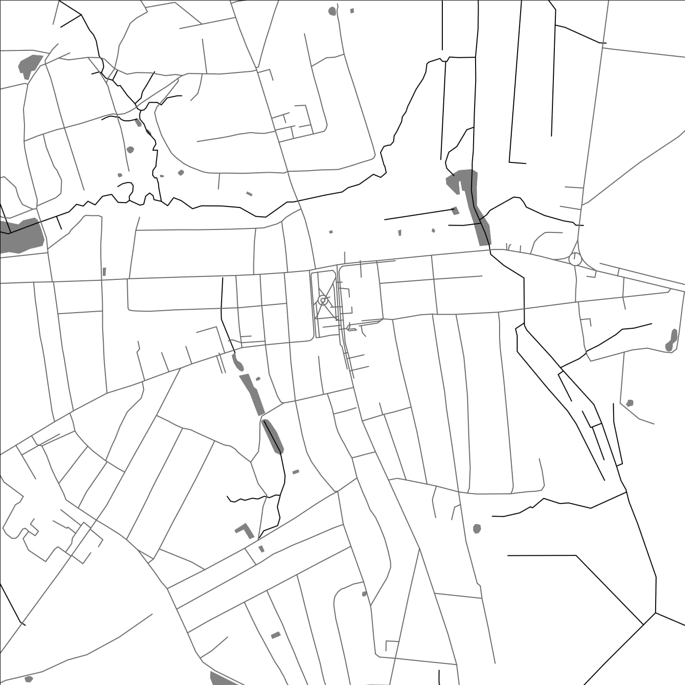 ROAD MAP OF KRASNAPOLLYE, BELARUS BY MAPBAKES