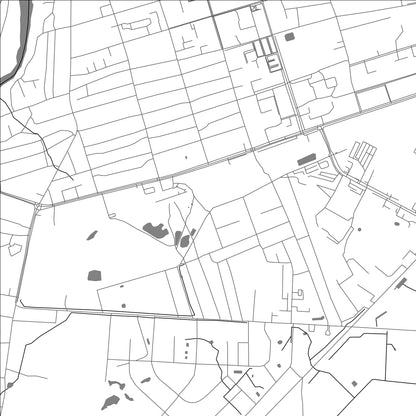 ROAD MAP OF LYEPYEL, BELARUS BY MAPBAKES