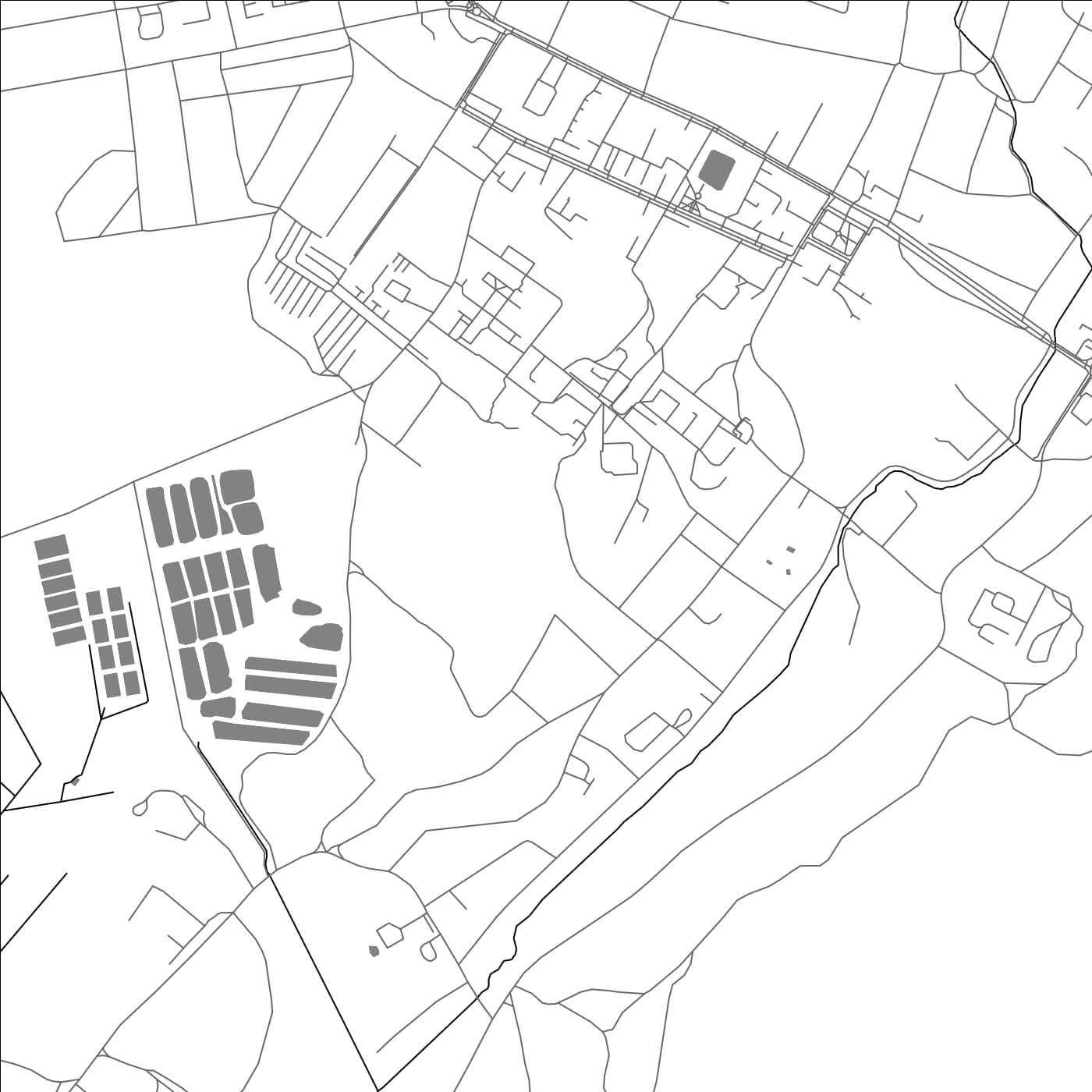 ROAD MAP OF VALOZHYN, BELARUS BY MAPBAKES