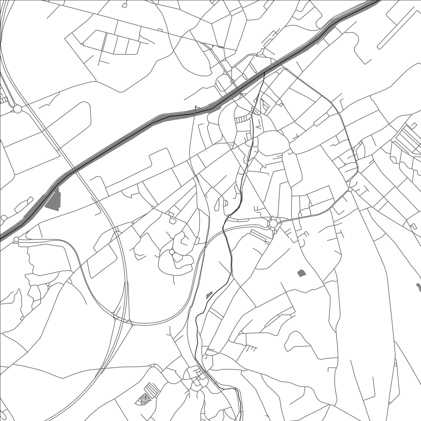 ROAD MAP OF CHATELET, BELGIUM BY MAPBAKES