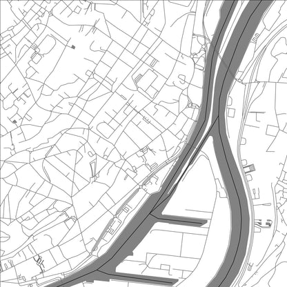 ROAD MAP OF HERSTAL, BELGIUM BY MAPBAKES