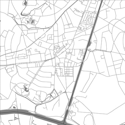 ROAD MAP OF SCHOTEN, BELGIUM BY MAPBAKES