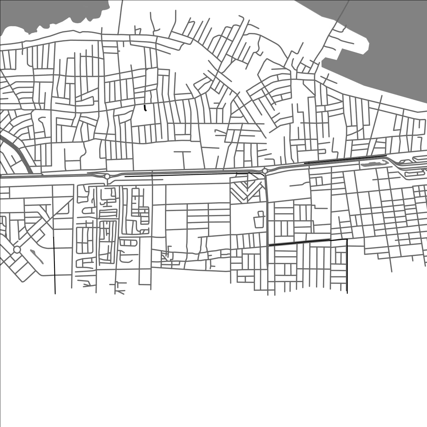 ROAD MAP OF AGBLANGANDAN, BENIN BY MAPBAKES