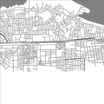 ROAD MAP OF AGBLANGANDAN, BENIN BY MAPBAKES