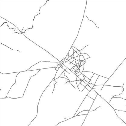 ROAD MAP OF BOUKOUMBE, BENIN BY MAPBAKES