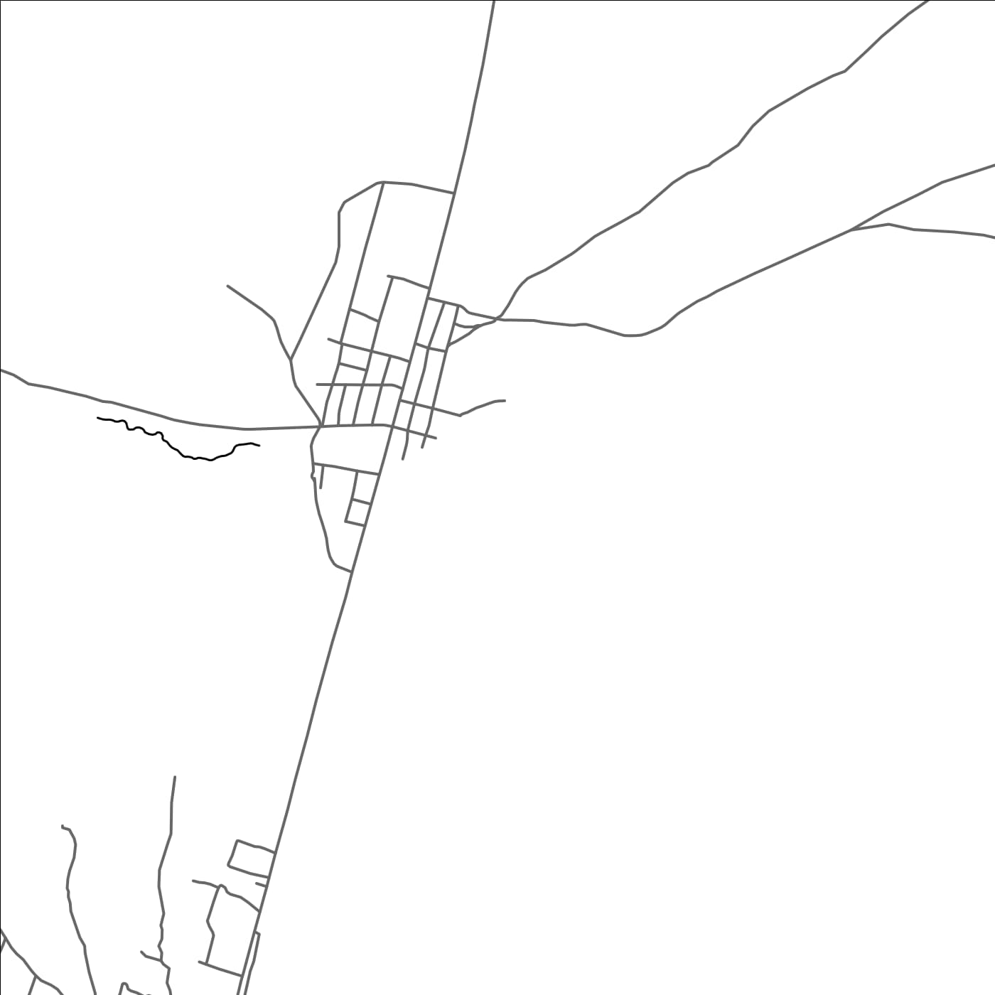 ROAD MAP OF GOUNAROU, BENIN BY MAPBAKES