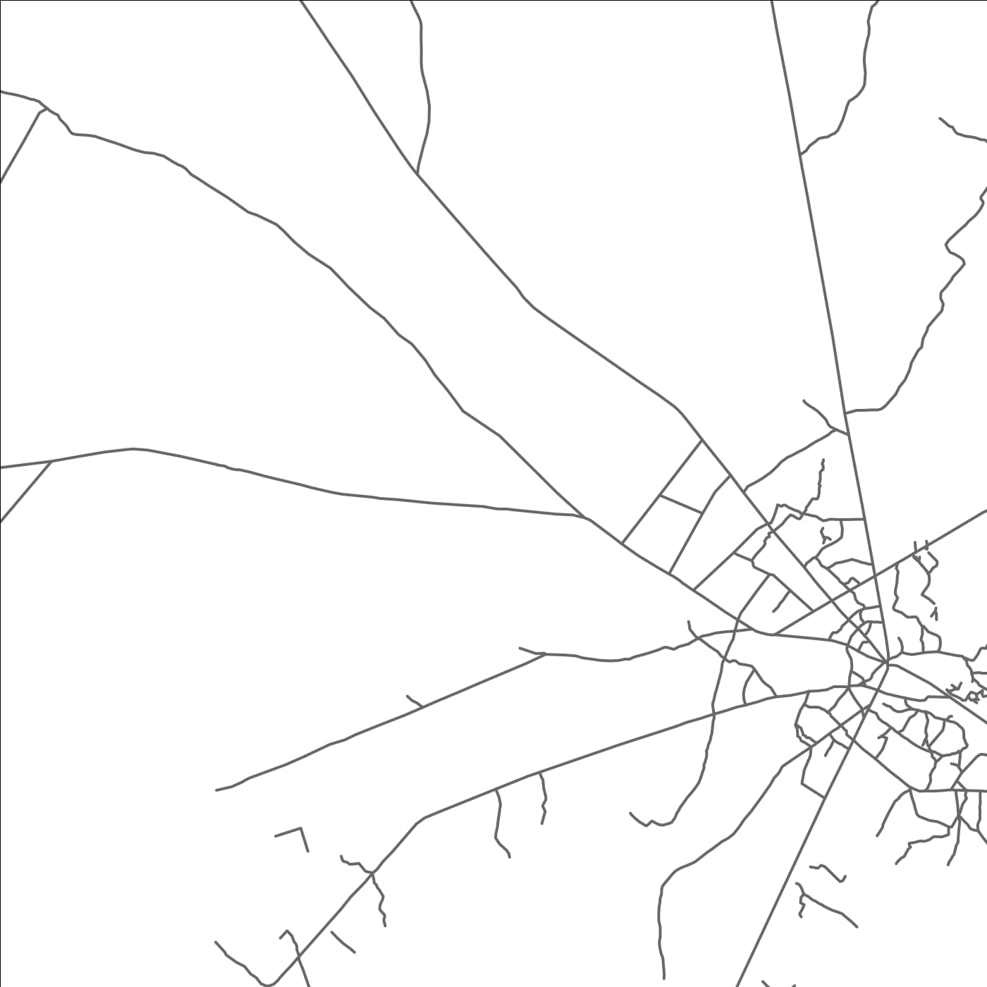 ROAD MAP OF IDIGNY, BENIN BY MAPBAKES