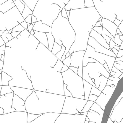 ROAD MAP OF KATAGON, BENIN BY MAPBAKES