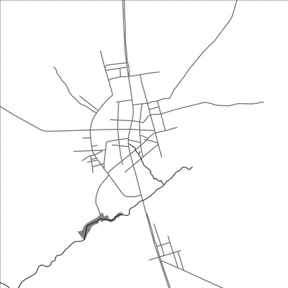 ROAD MAP OF KILIBO, BENIN BY MAPBAKES