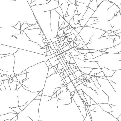 ROAD MAP OF KOPARGO, BENIN BY MAPBAKES