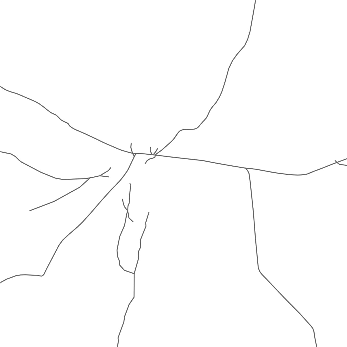 ROAD MAP OF KOUARFA, BENIN BY MAPBAKES