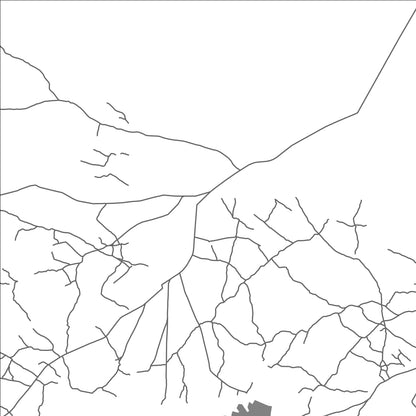 ROAD MAP OF KPOBA, BENIN BY MAPBAKES