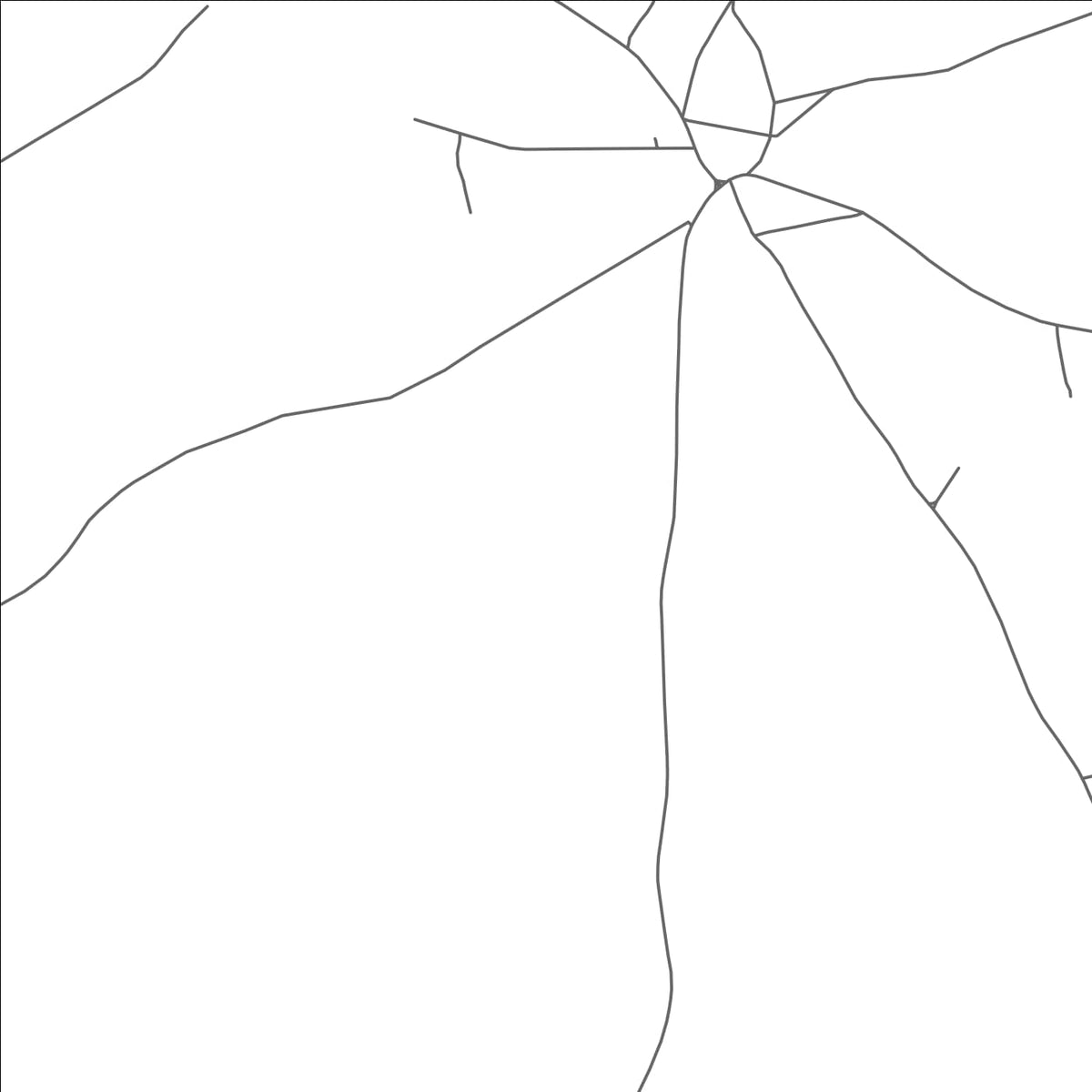ROAD MAP OF LALO, BENIN BY MAPBAKES