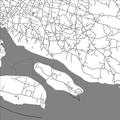 ROAD MAP OF MERIDJONOU, BENIN BY MAPBAKES