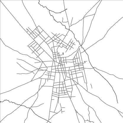 ROAD MAP OF SEGBANA, BENIN BY MAPBAKES