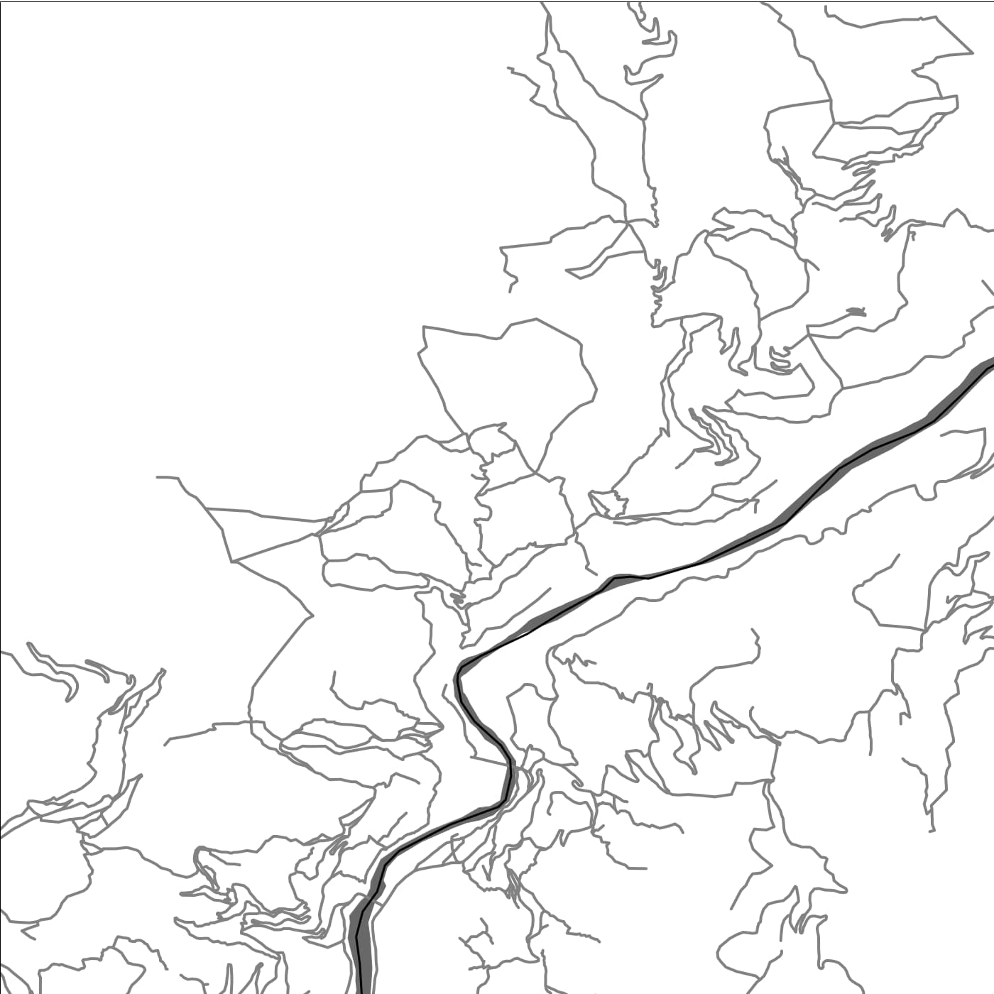 ROAD MAP OF BUMTAKA, BHUTAN BY MAPBAKES