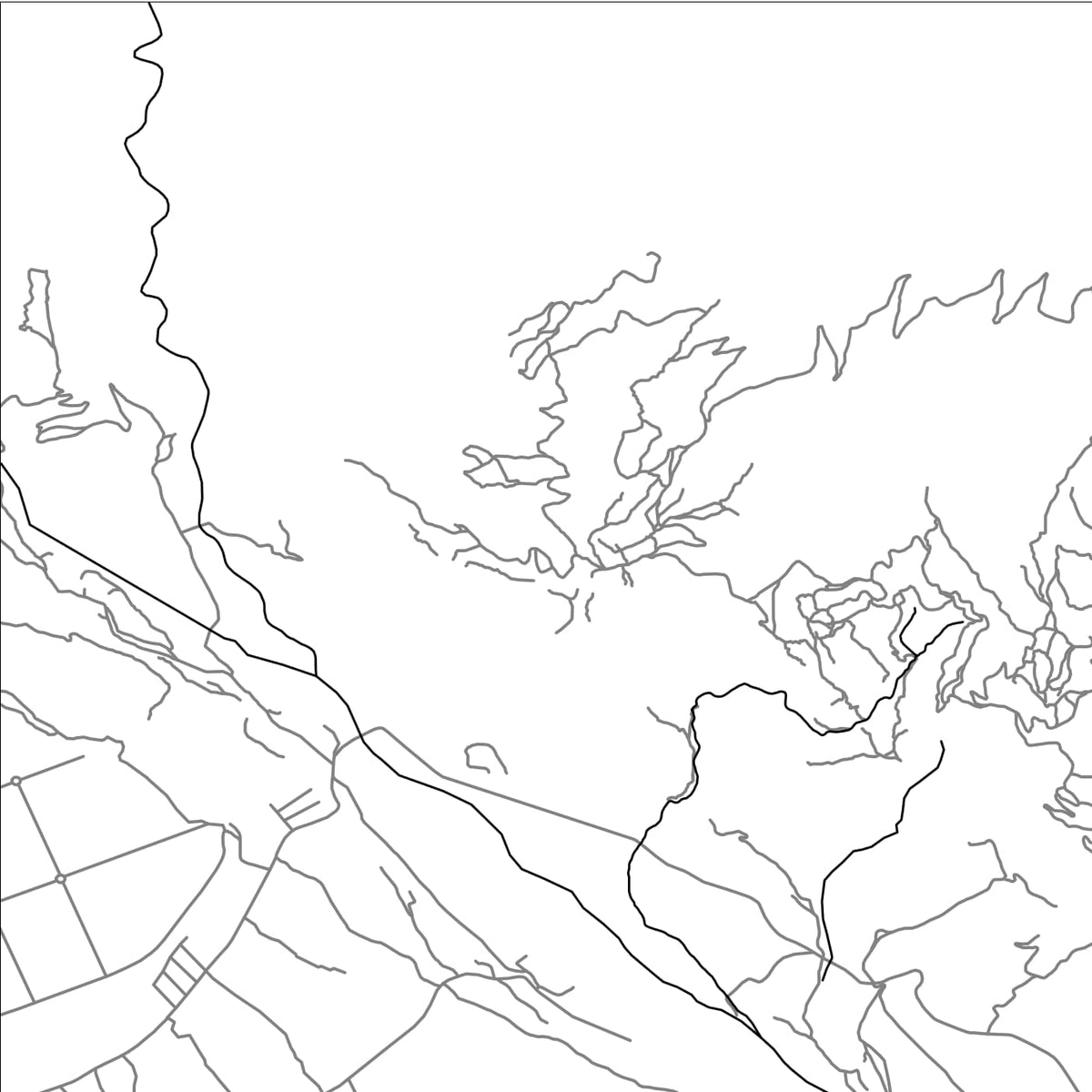 ROAD MAP OF DUMEGAON, BHUTAN BY MAPBAKES