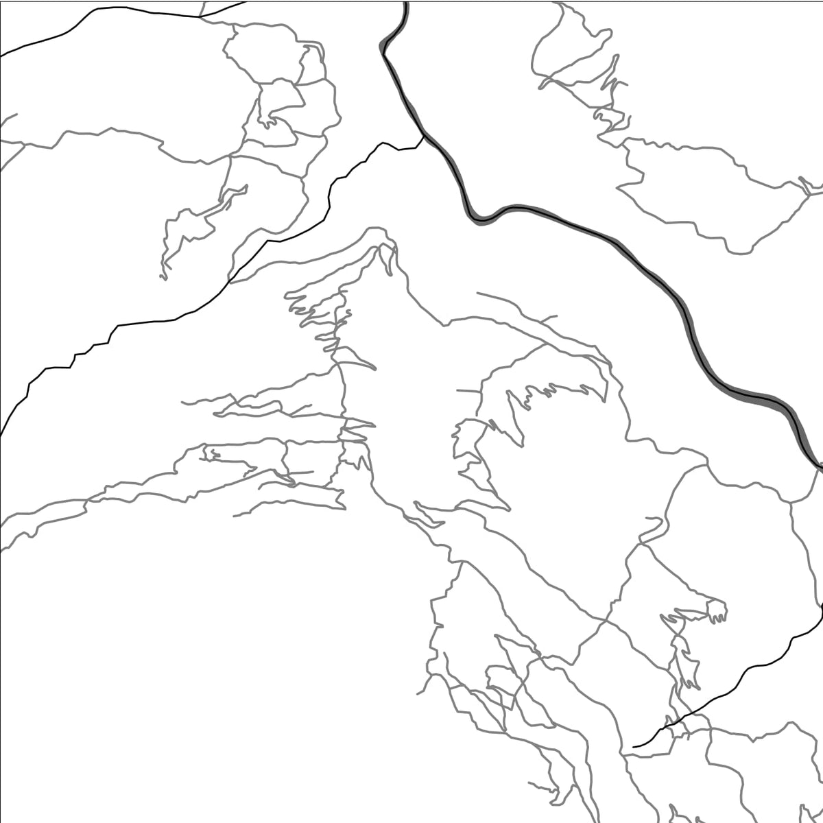 ROAD MAP OF DUMTE, BHUTAN BY MAPBAKES