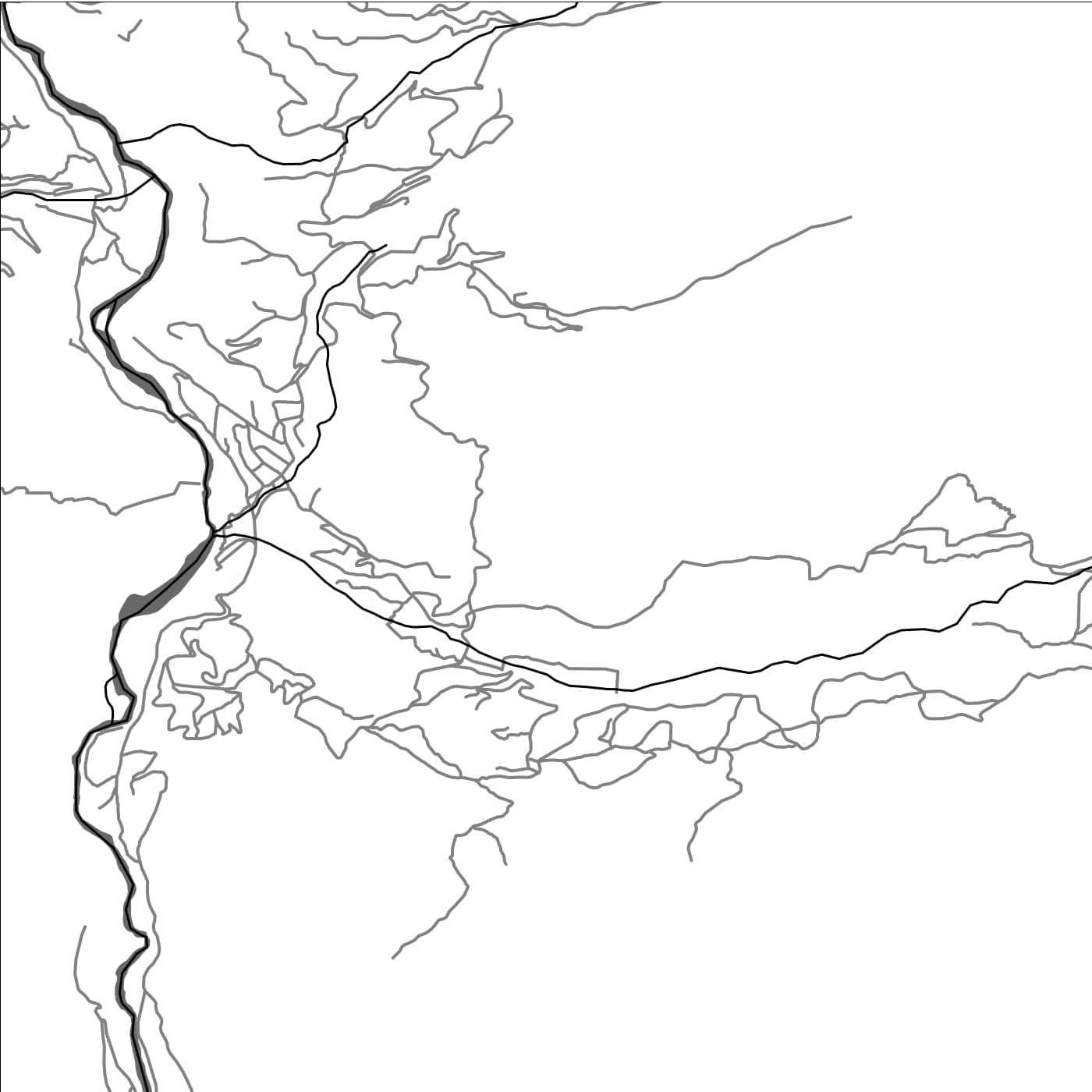 ROAD MAP OF JIMKHAR, BHUTAN BY MAPBAKES