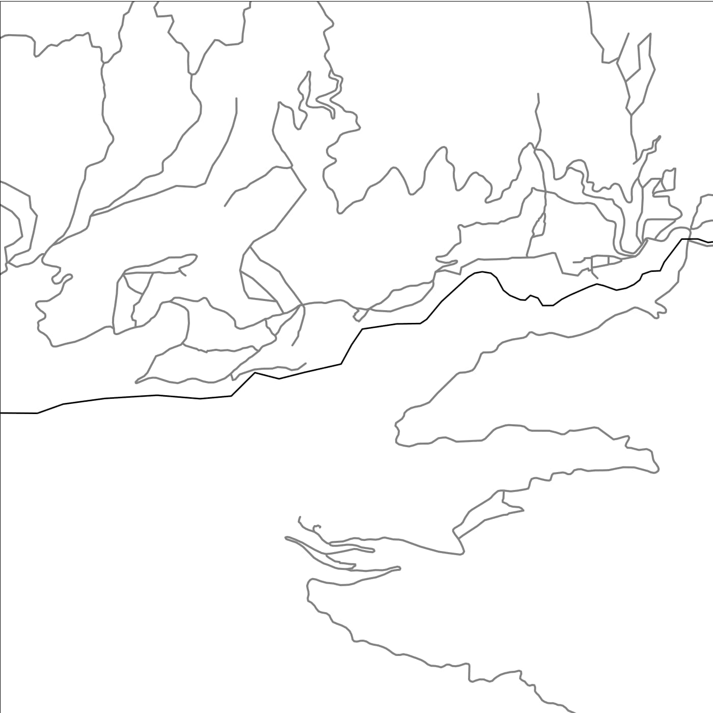 ROAD MAP OF KHO LING, BHUTAN BY MAPBAKES