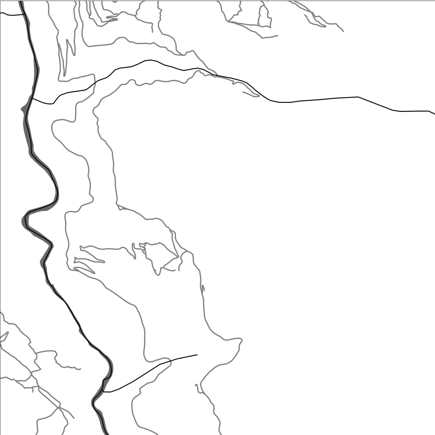 ROAD MAP OF LOBNIG, BHUTAN BY MAPBAKES