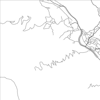 ROAD MAP OF NAKTSANG, BHUTAN BY MAPBAKES