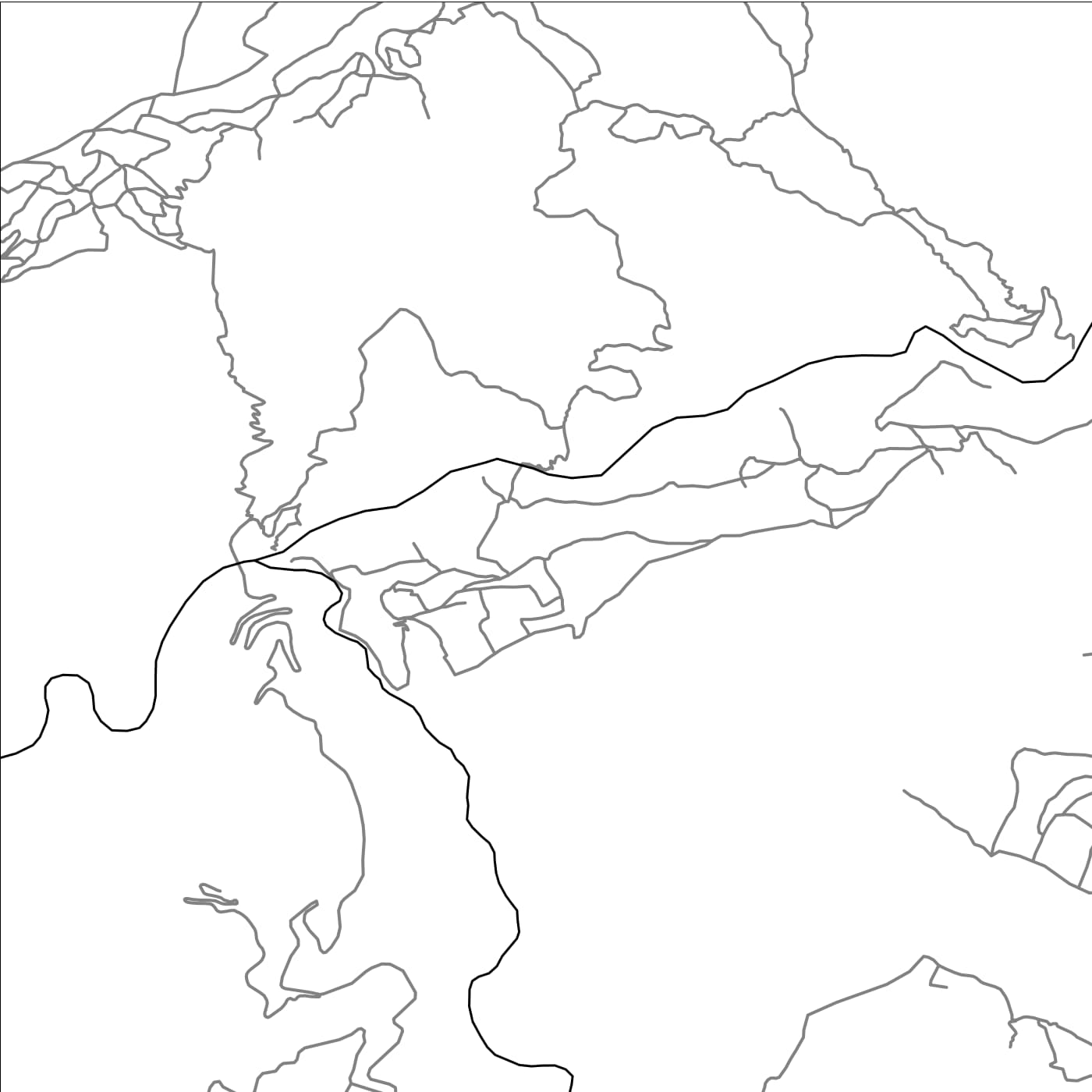 ROAD MAP OF PANGTHANG, BHUTAN BY MAPBAKES