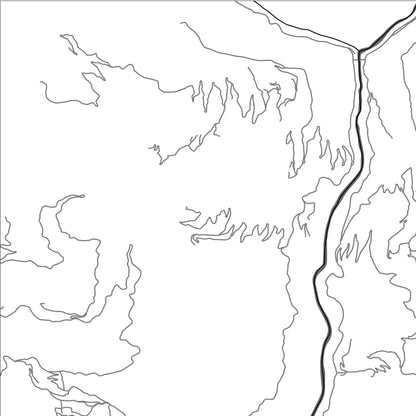 ROAD MAP OF RAGA, BHUTAN BY MAPBAKES