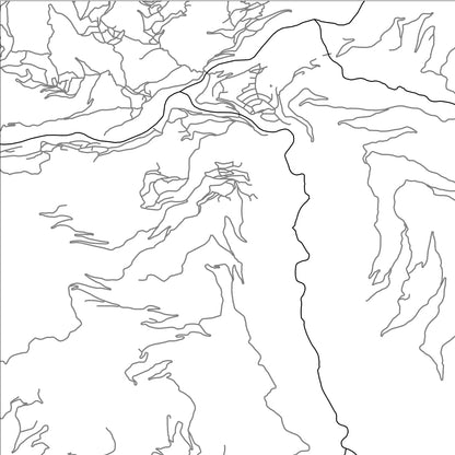 ROAD MAP OF RUNGZYUNG, BHUTAN BY MAPBAKES