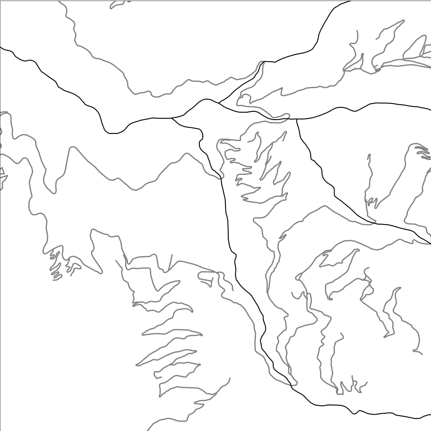 ROAD MAP OF THEBONG, BHUTAN BY MAPBAKES