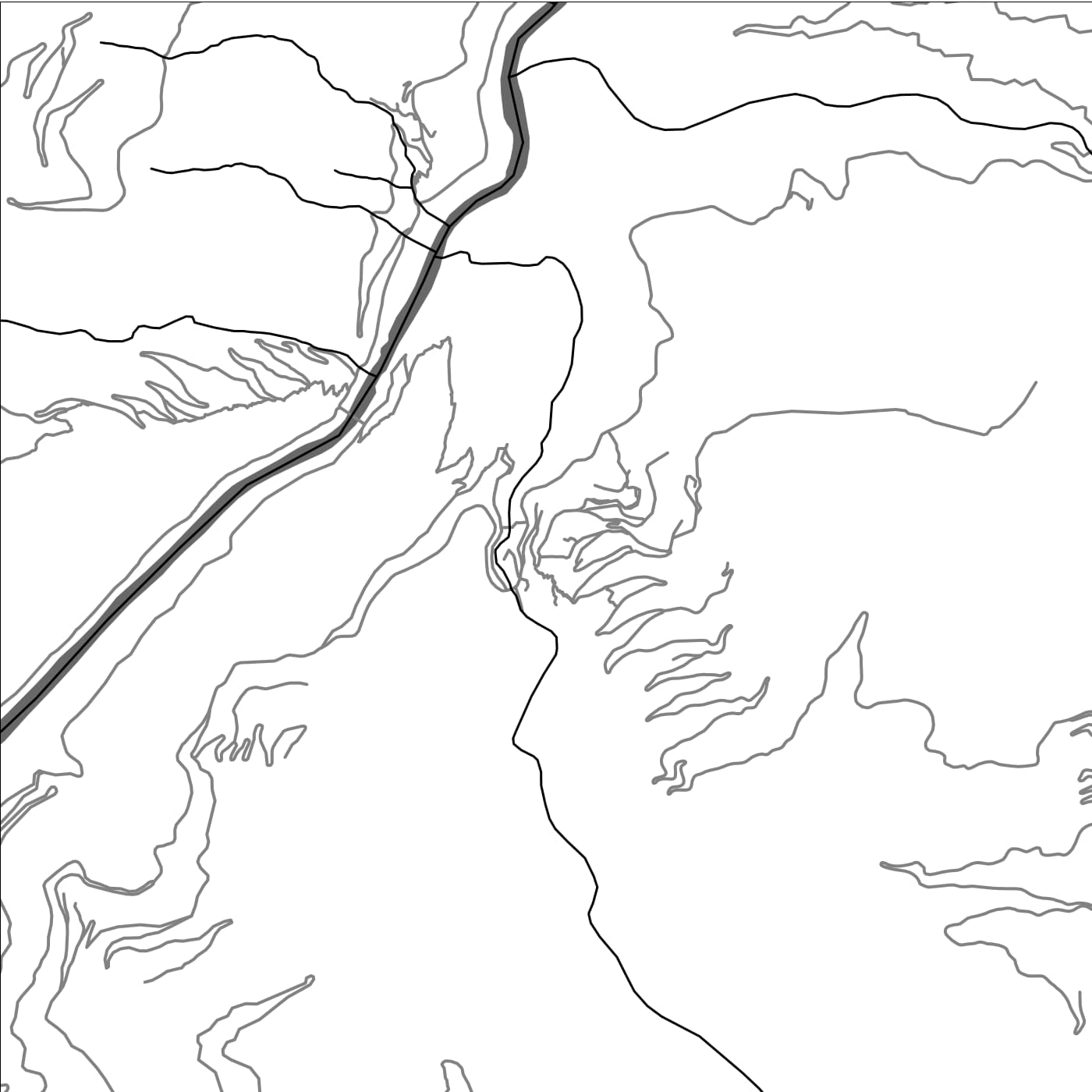 ROAD MAP OF TRASHIGANG, BHUTAN BY MAPBAKES