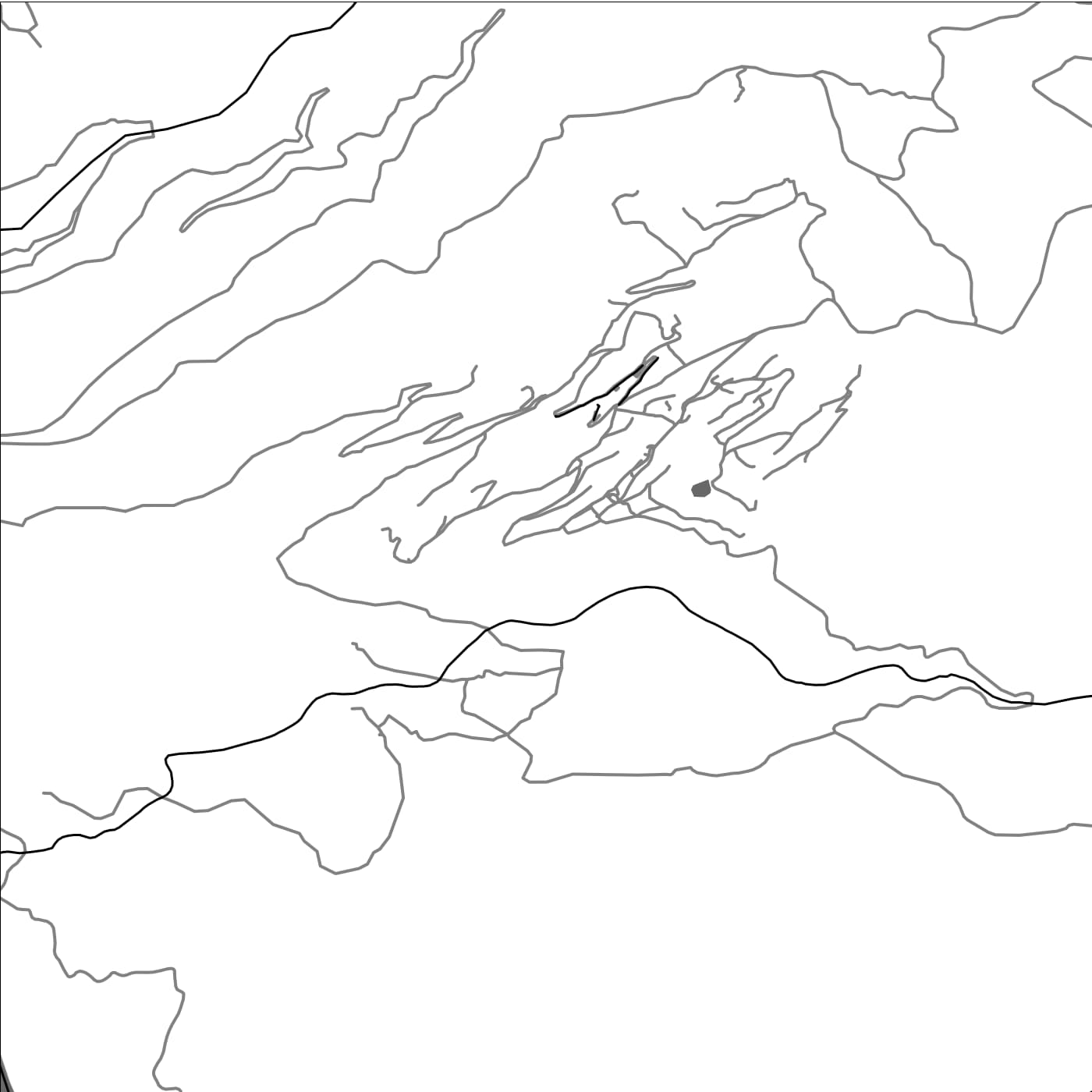 ROAD MAP OF ZHEMGANG, BHUTAN BY MAPBAKES