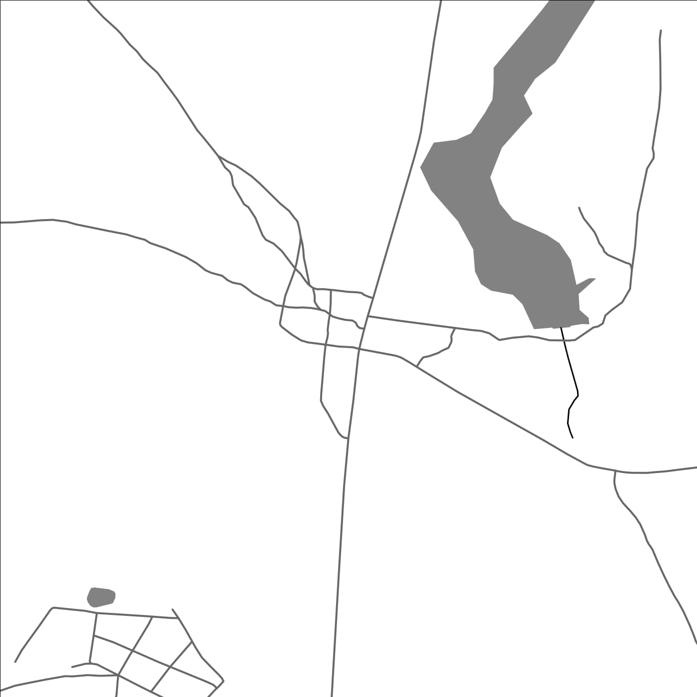 ROAD MAP OF DAPELOGO, BURKINA FASO BY MAPBAKES