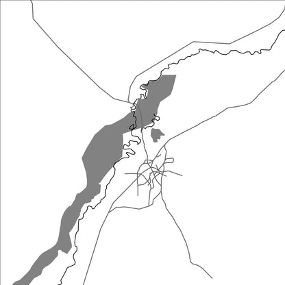 ROAD MAP OF DIARADOUGOU, BURKINA FASO BY MAPBAKES