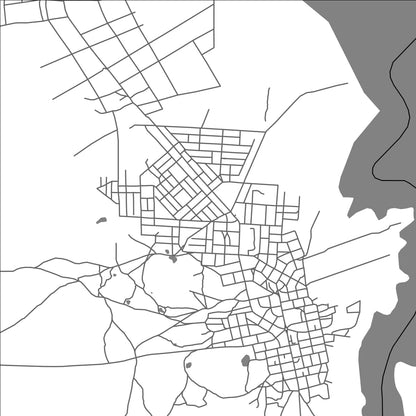 ROAD MAP OF KONGOUSSI, BURKINA FASO BY MAPBAKES