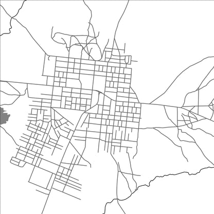 ROAD MAP OF KOUPELA, BURKINA FASO BY MAPBAKES