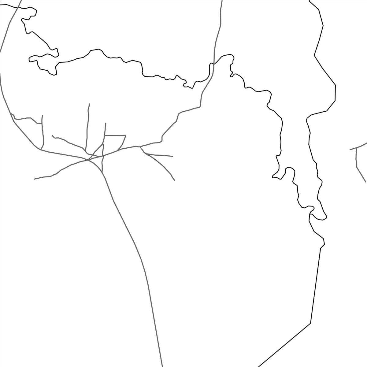 ROAD MAP OF SITIENA, BURKINA FASO BY MAPBAKES