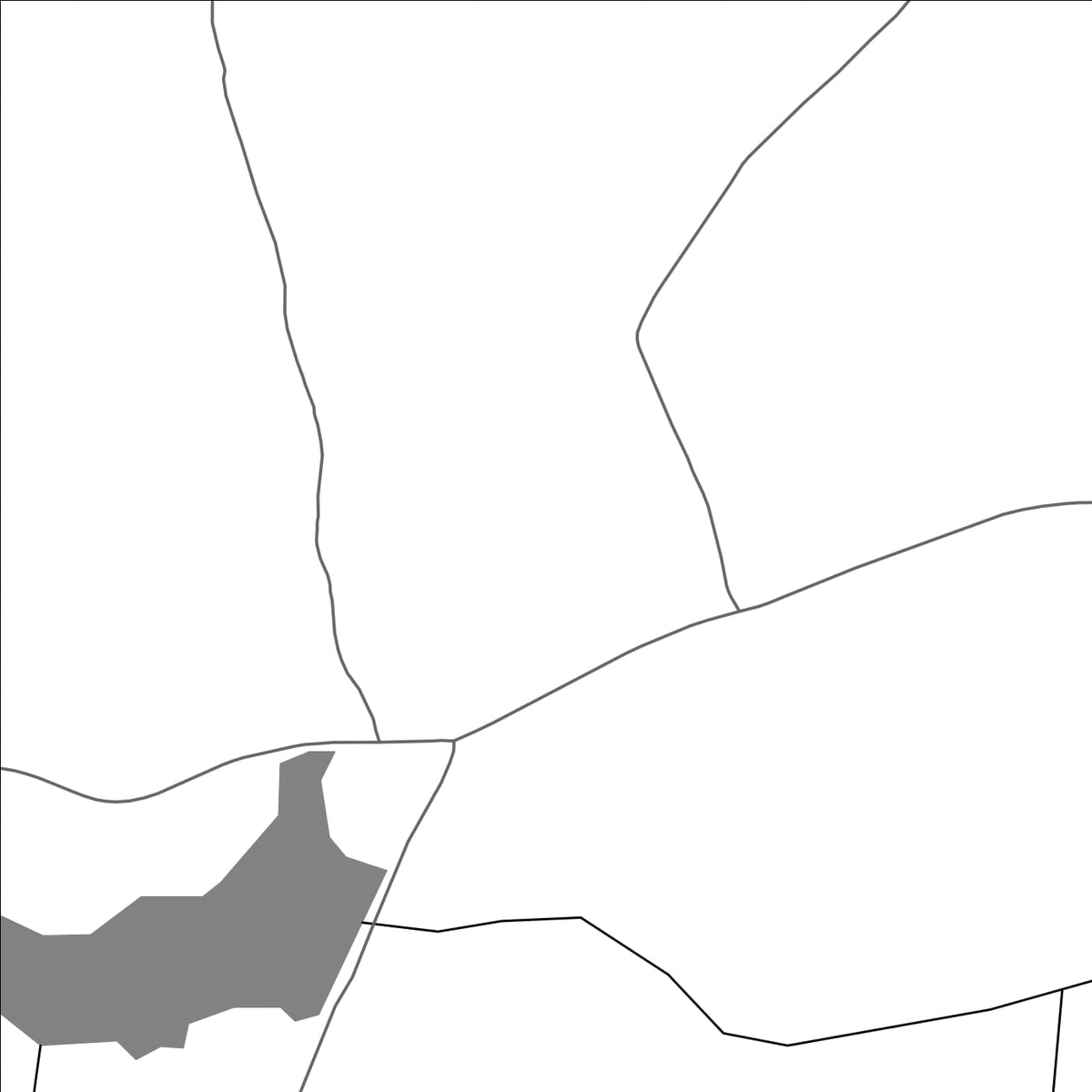 ROAD MAP OF TIEFORA, BURKINA FASO BY MAPBAKES