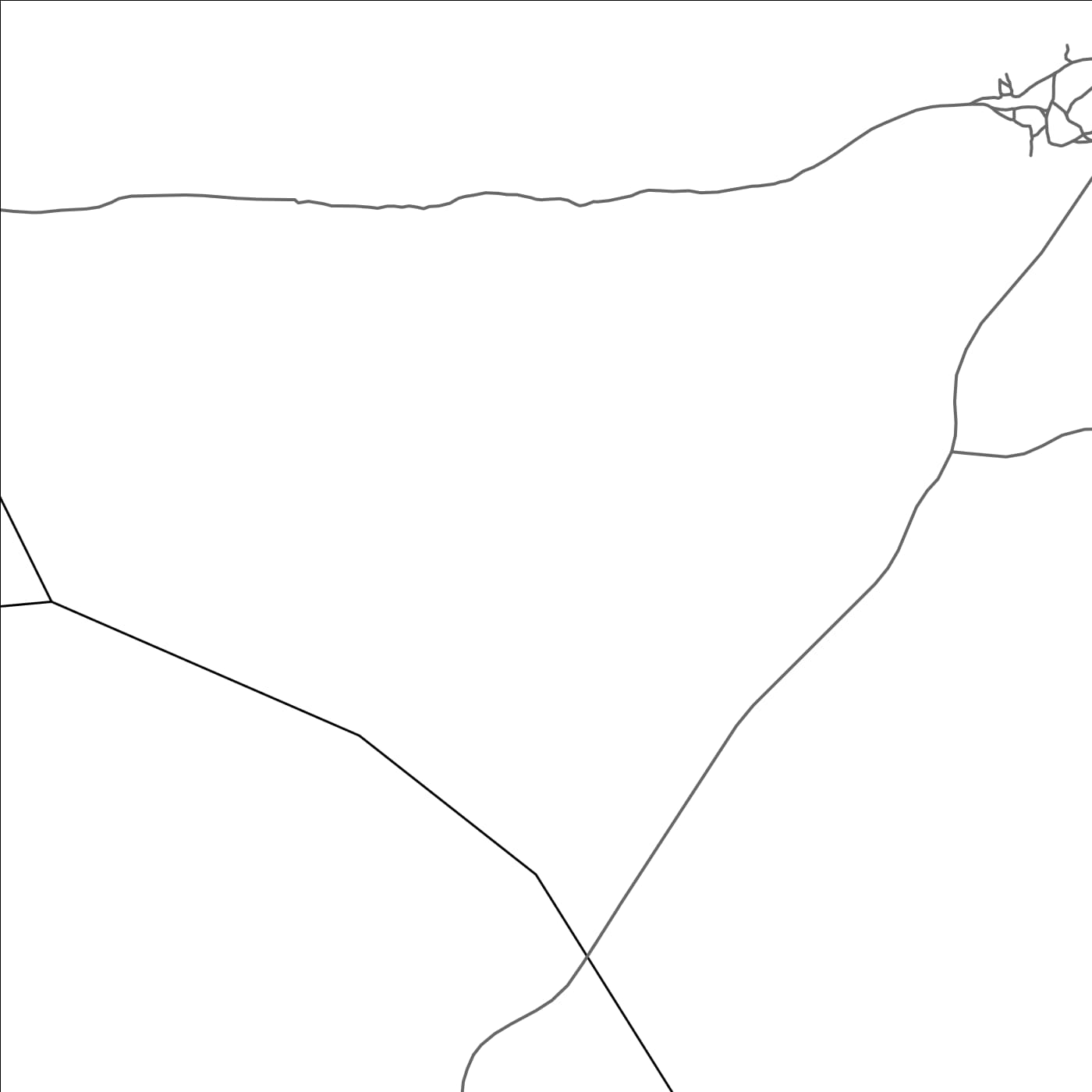 ROAD MAP OF TIONOUNA, BURKINA FASO BY MAPBAKES