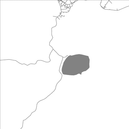 ROAD MAP OF AIYOMOJOK, CAMEROON BY MAPBAKES