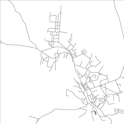 ROAD MAP OF ESEKA, CAMEROON BY MAPBAKES