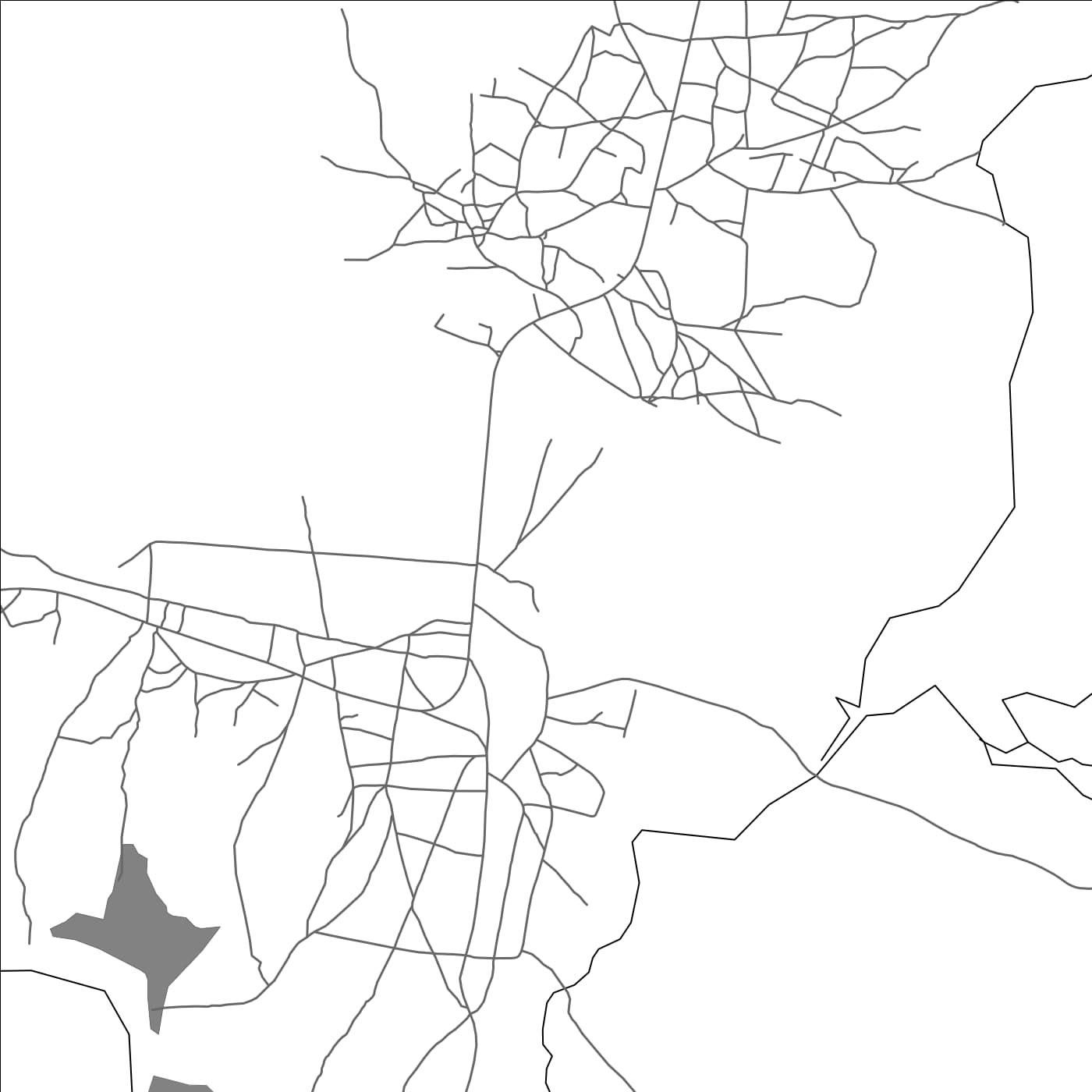 ROAD MAP OF FIGUIL, CAMEROON BY MAPBAKES